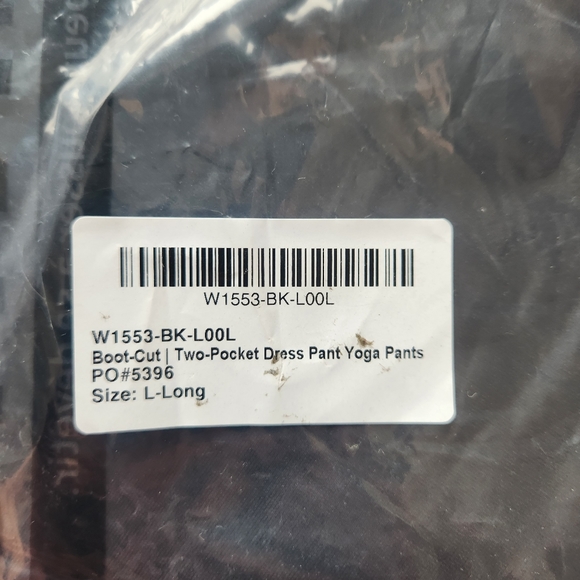 NWT BetaBrand Boot Cut Yoga Black Dress Pant - Picture 6 of 11